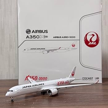 Amazon.co.jp: JC JAL 日本航空 A350-1000 JA02WJ 1/400